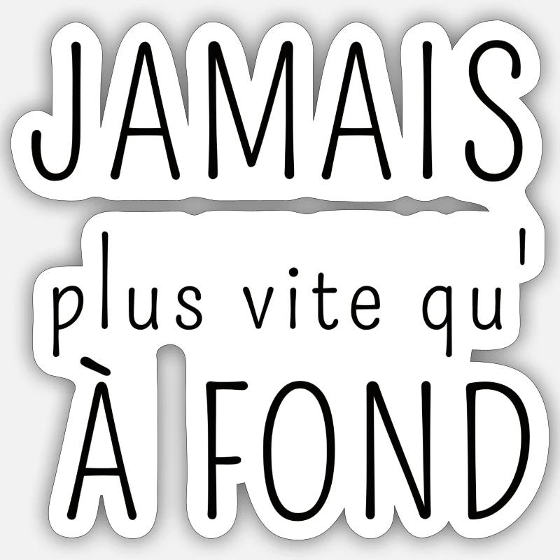 Sticker taille S (10 x 10 cm) - 
