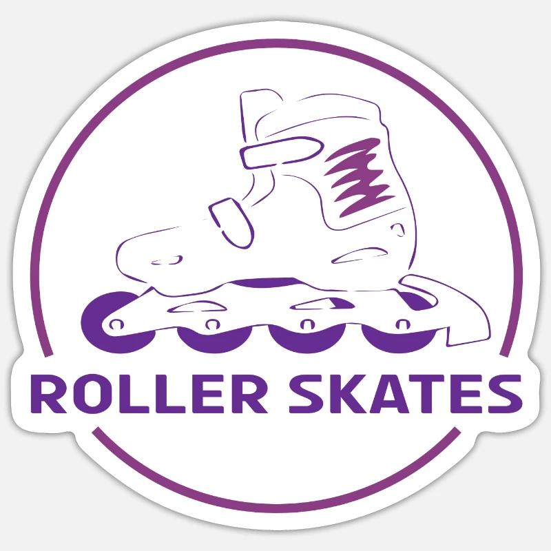 Rollers Rollers Patins à roues alignées Sticker taille S (10 x 10 cm)