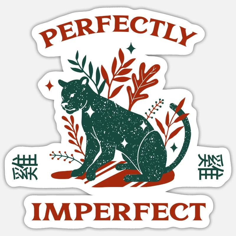 Panthère noire Sticker taille S (10 x 10 cm)