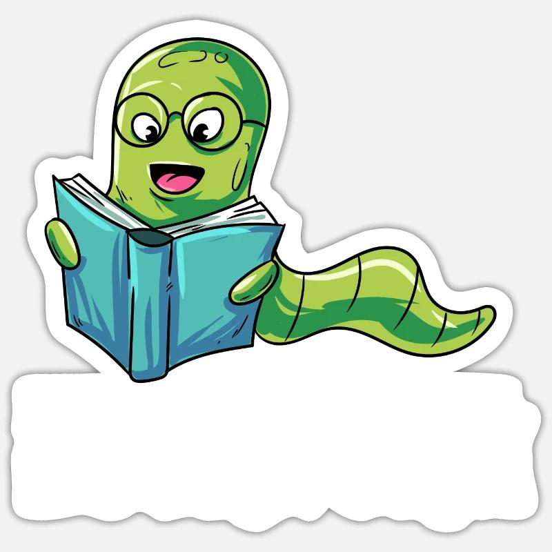 Lesen Sticker Größe S (10 x 10 cm)