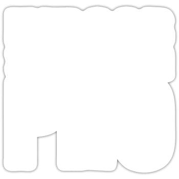 Indoor Skydiving - Sticker size S (10 x 10 cm) - white matte - Front