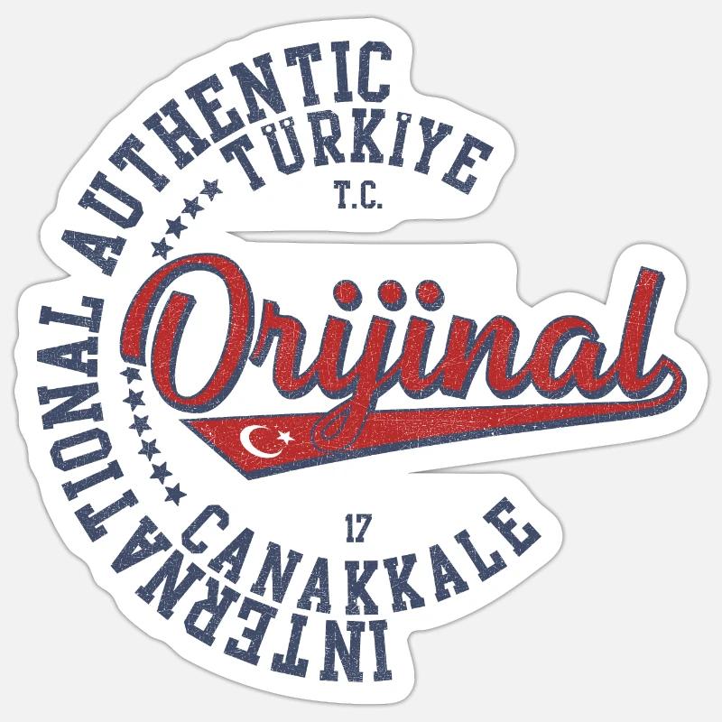 Çanakkale - Sticker size S (10 x 10 cm) - white matte