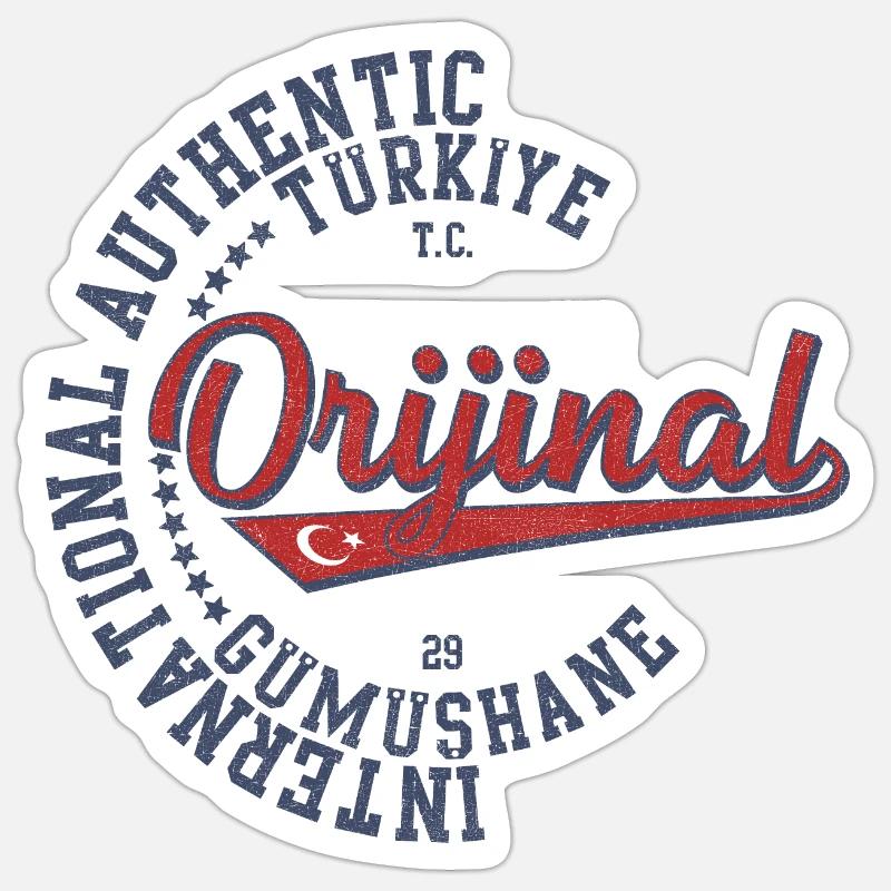 Gümüşhane - Sticker size S (10 x 10 cm) - white matte