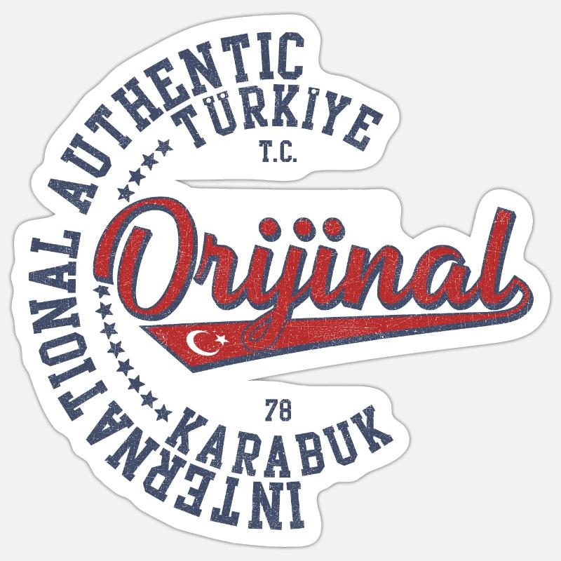 Karabük - Sticker size S (10 x 10 cm) - white matte