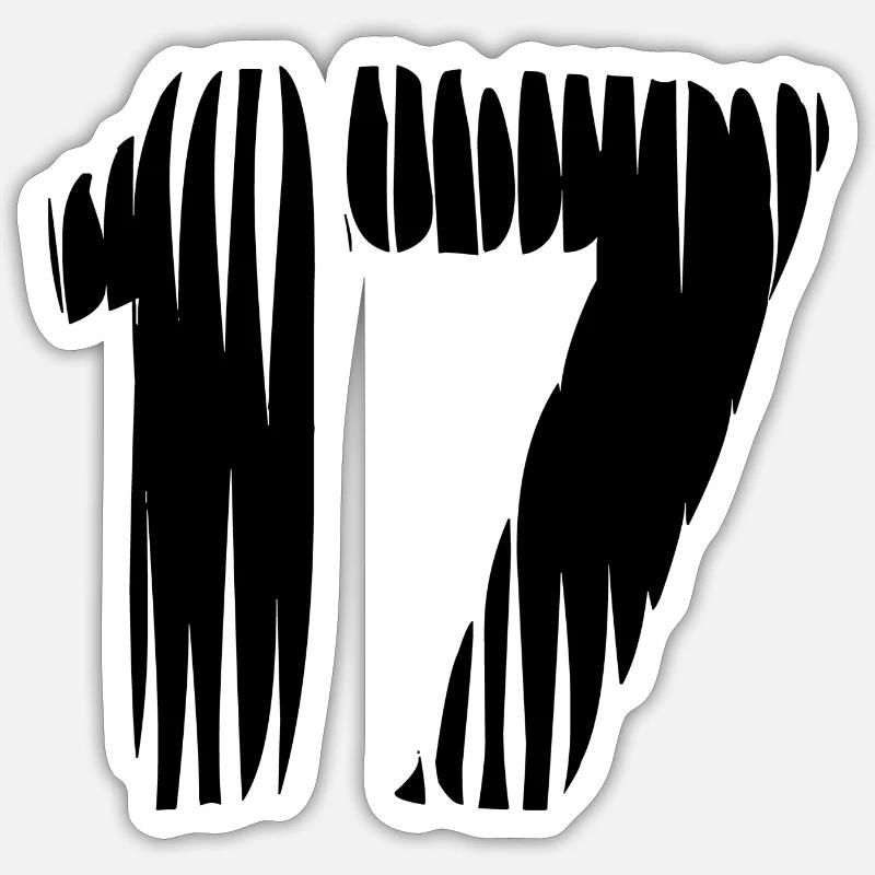 Sticker size S (10 x 10 cm) - 