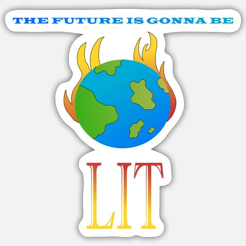 Sticker size S (10 x 10 cm) - 