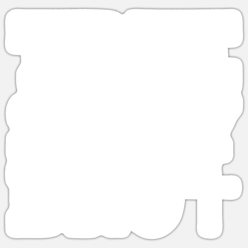 True story bro - Sticker taille S (10 x 10 cm) - blanc mat