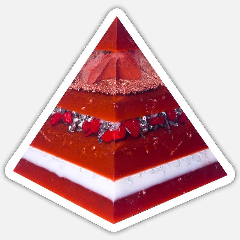 Pyramide d’Apophis Sticker taille S (10 x 10 cm)