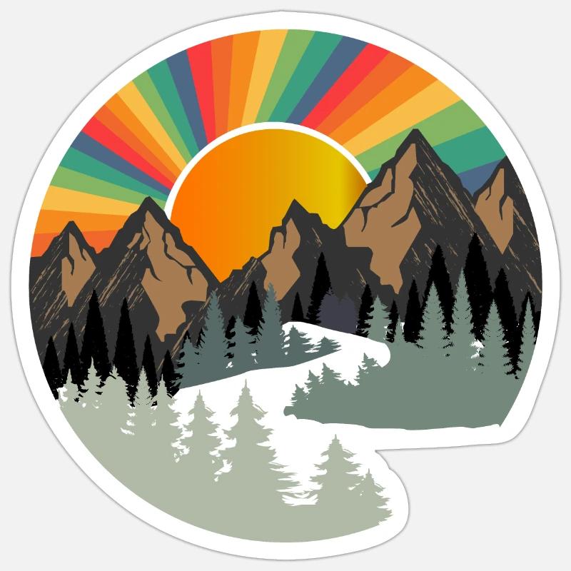 Sticker taille S (10 x 10 cm) - 