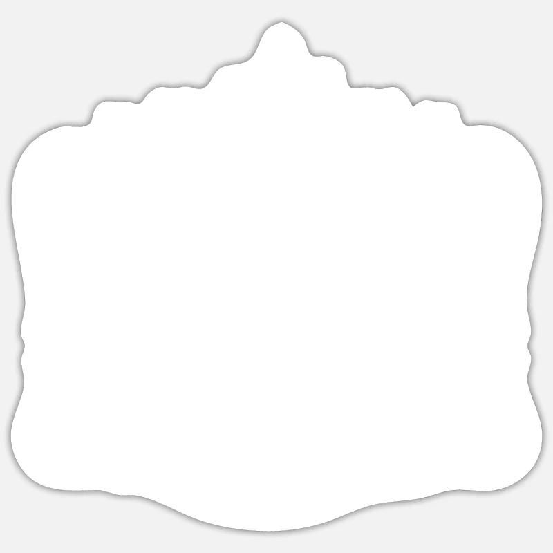 Balade - Sticker taille S (10 x 10 cm) - blanc mat