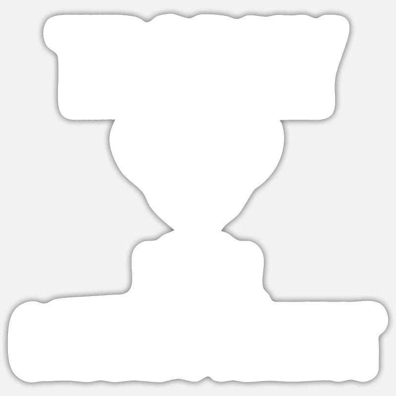 Trophäe Großeltern Sticker Größe S (10 x 10 cm)