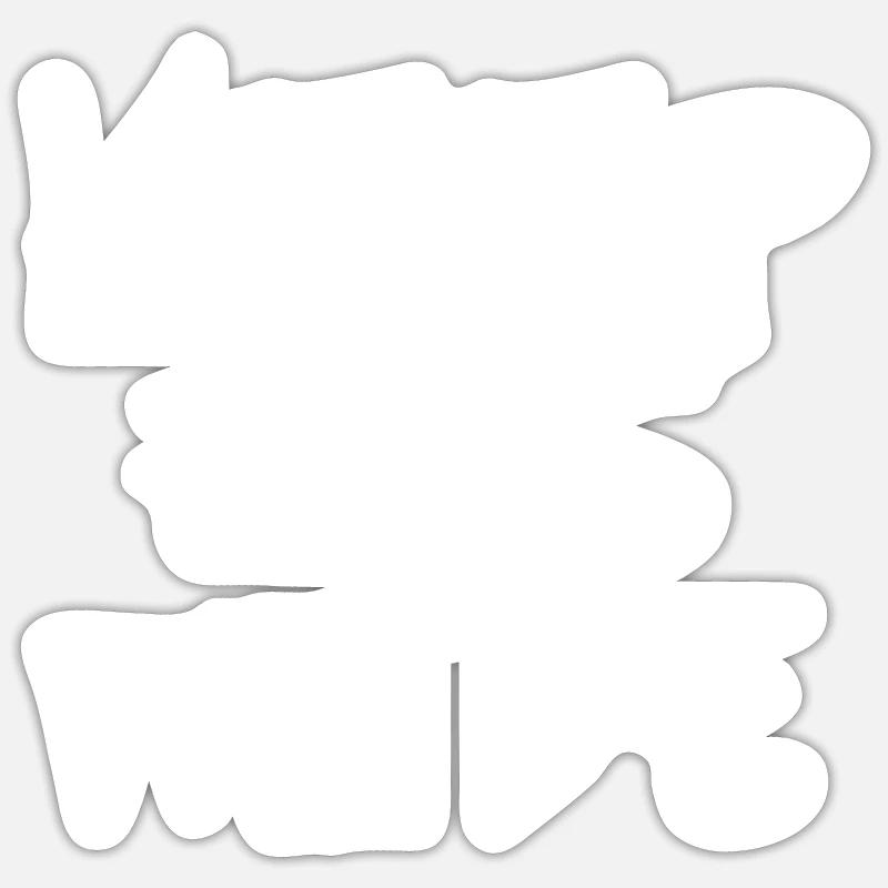 Sticker Größe S (10 x 10 cm) - 