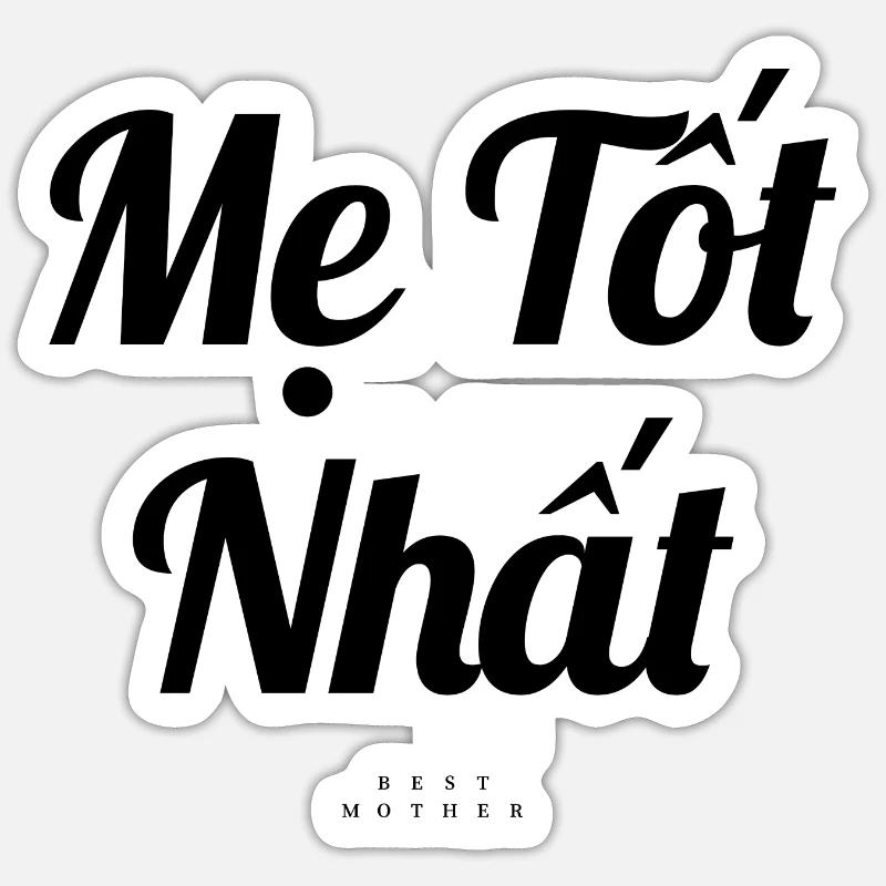 Vietnamese Sticker size S (10 x 10 cm)