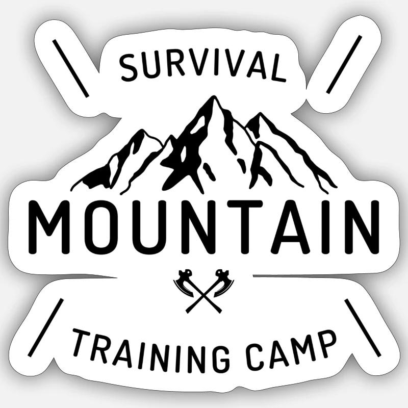 Training Camp Sticker size S (10 x 10 cm)