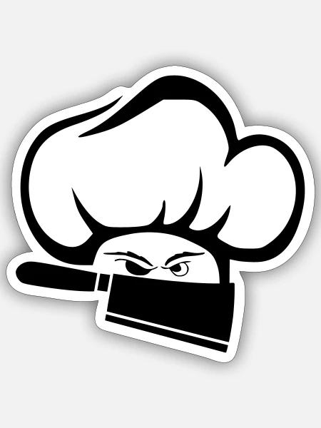  - Sticker size S (10 x 10 cm) - white matte