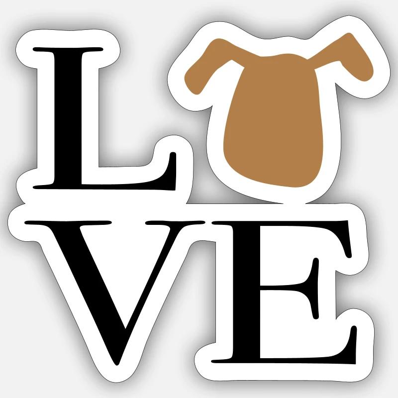 Sticker Größe S (10 x 10 cm) - 