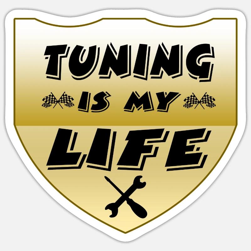 Tuning Sticker size S (10 x 10 cm)