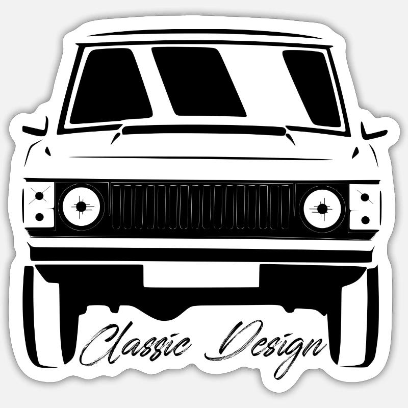 4X4 ANGLAIS CLASSIQUE - RANGE CLASSIC Sticker taille S (10 x 10 cm)