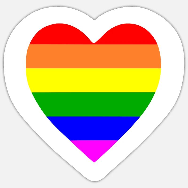 Lgbtq - Sticker size S (10 x 10 cm) - white matte
