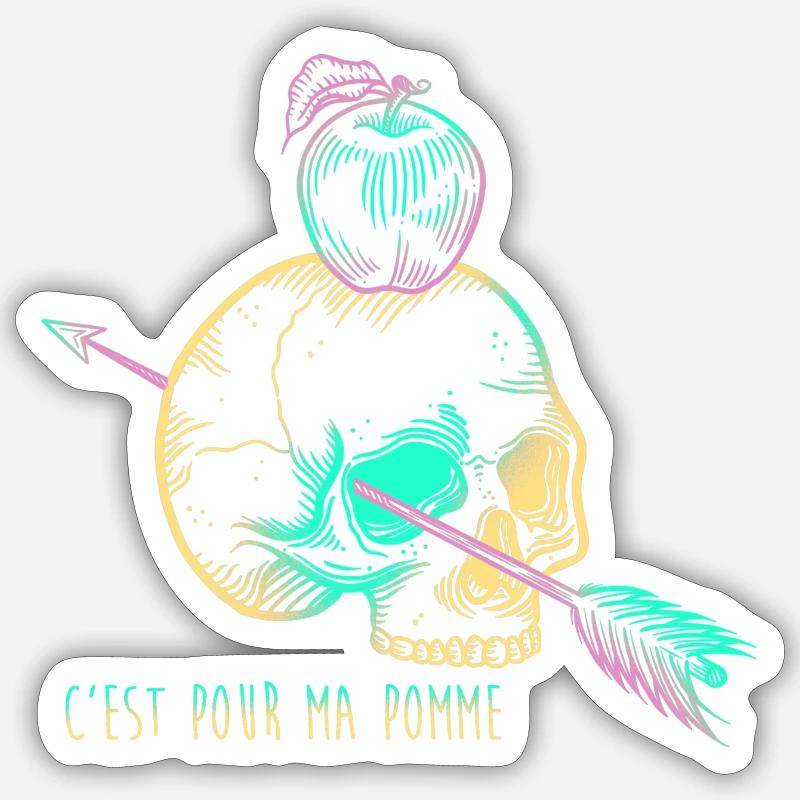 Sticker taille S (10 x 10 cm) - 