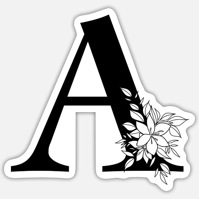 Point A Sticker taille S (10 x 10 cm)