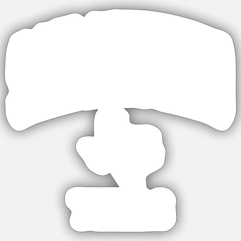 Sticker taille S (10 x 10 cm) - 