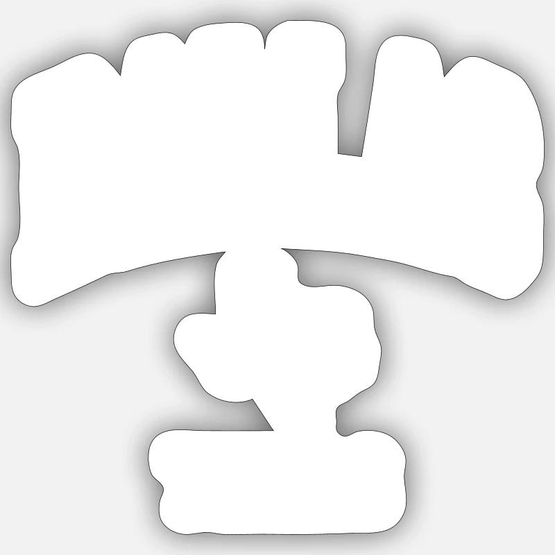 Sticker taille S (10 x 10 cm) - 