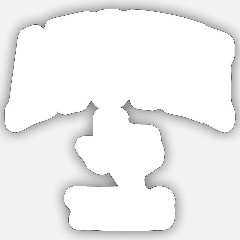 Austin Sticker Größe S (10 x 10 cm)