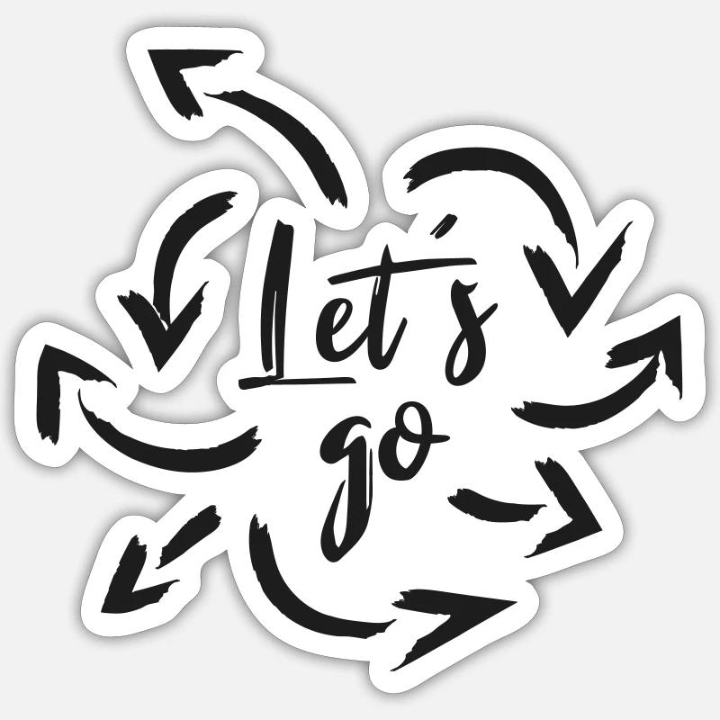 Sticker Größe S (10 x 10 cm) -