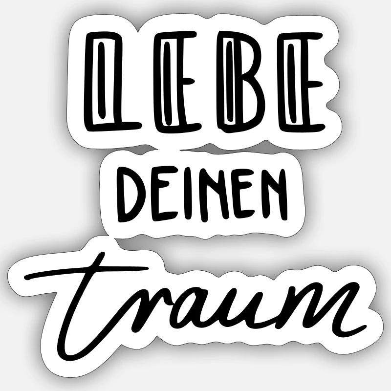 Sticker Größe S (10 x 10 cm) - 