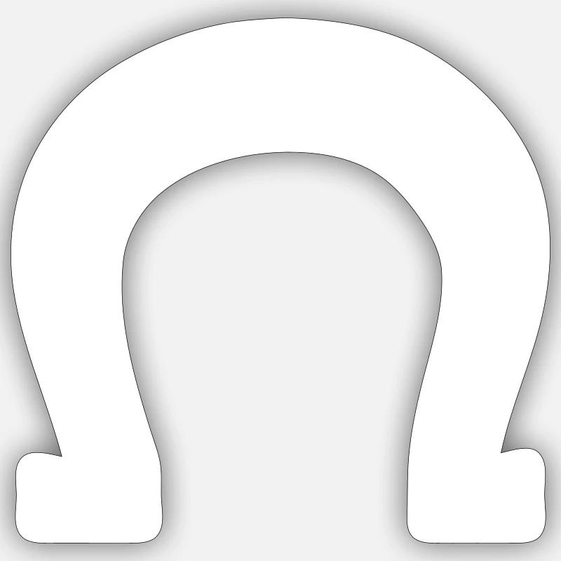 Horseshoe - VECTOR Sticker size S (10 x 10 cm)