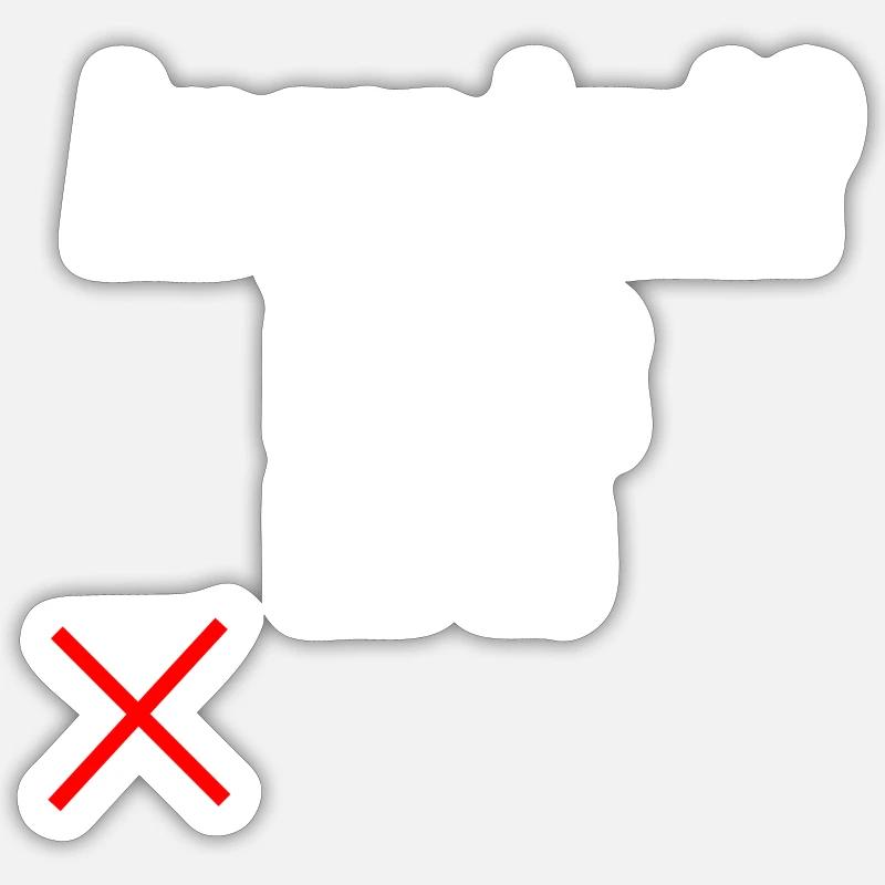 Sticker size S (10 x 10 cm) - 