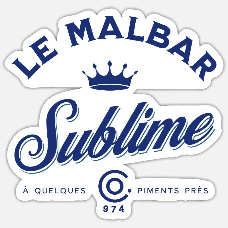 Le Malbar Sublime Sticker taille S (10 x 10 cm)