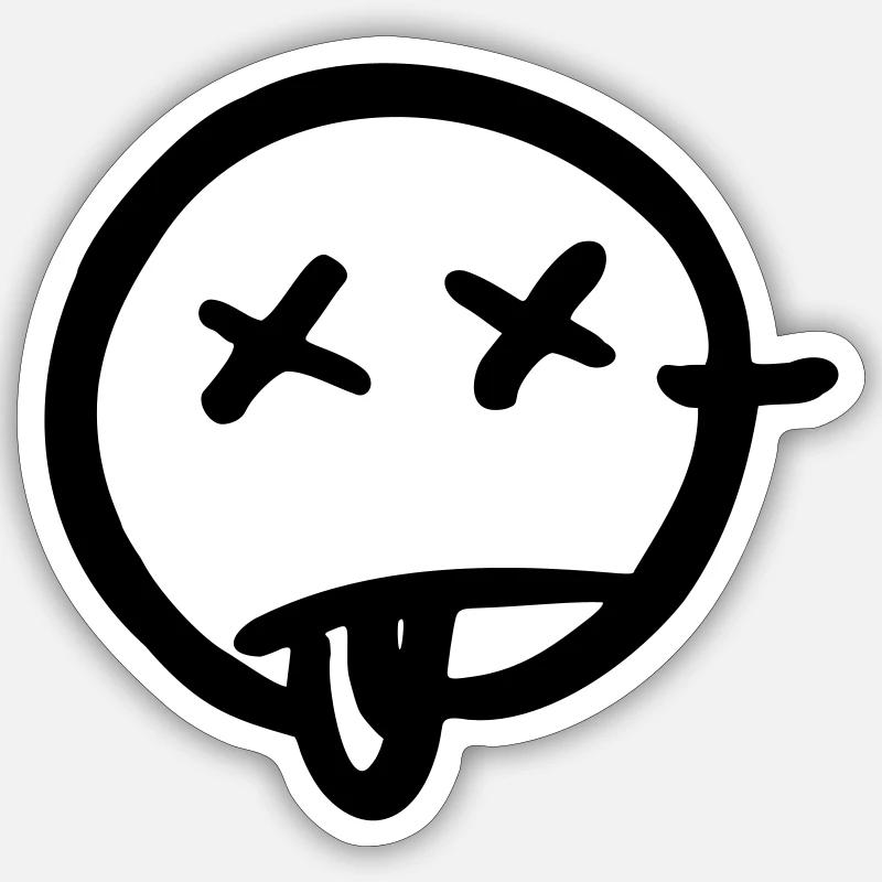 Dead Sticker taille S (10 x 10 cm)