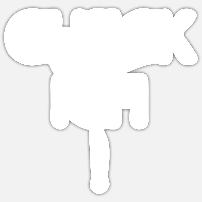 Sticker Größe S (10 x 10 cm) - 
