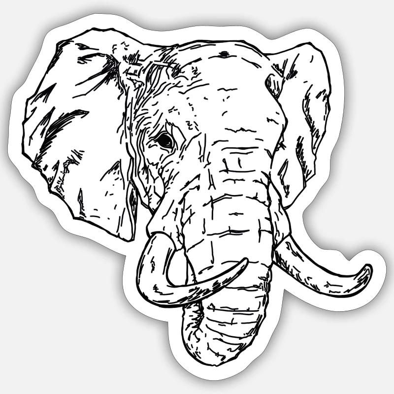 Sticker taille S (10 x 10 cm) - 