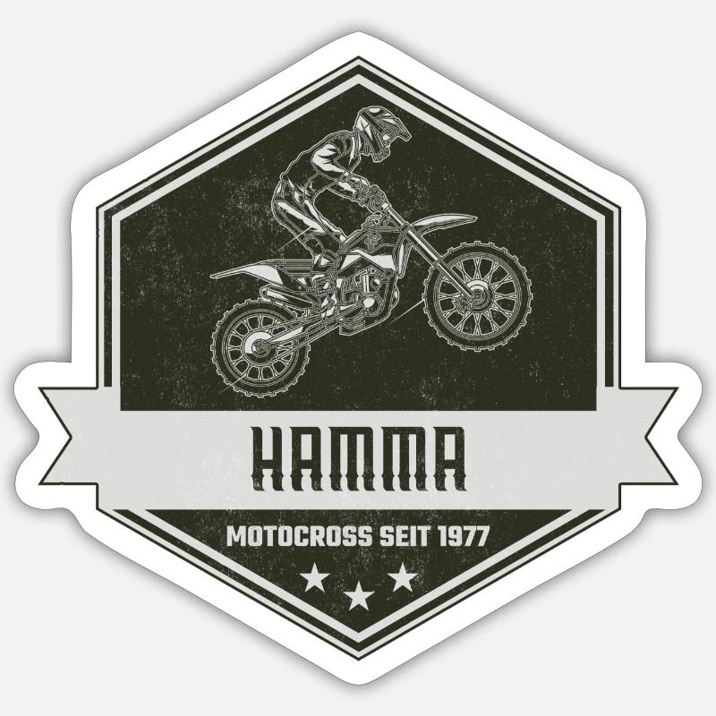 Südharz Merch - Hamma - Sticker Größe S (10 x 10 cm) - Mattweiß
