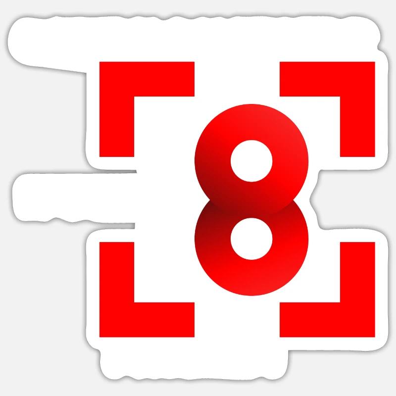 Sorry in cant help, its a layer 8 problem (red) - Sticker Größe S (10 x 10 cm) - Mattweiß