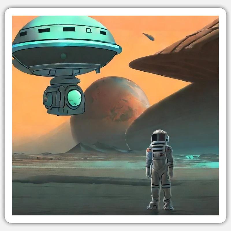 Cosmic Creativity 14 Sticker Größe S (10 x 10 cm)