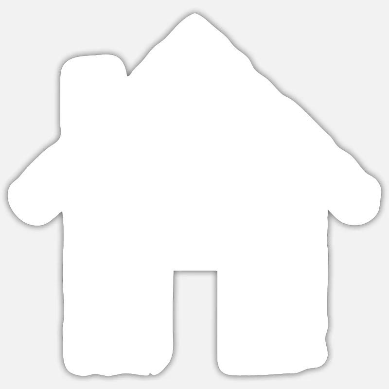 Client Propriétaire d’immeuble Chantier Construction de maison Construction de maison propre Sticker taille S (10 x 10 cm)