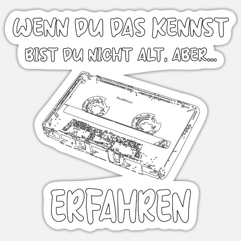 Sticker Größe S (10 x 10 cm) - 