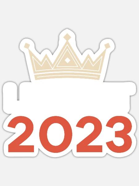 Lloret De Mar 2023 - Sticker Größe S (10 x 10 cm) - Mattweiß