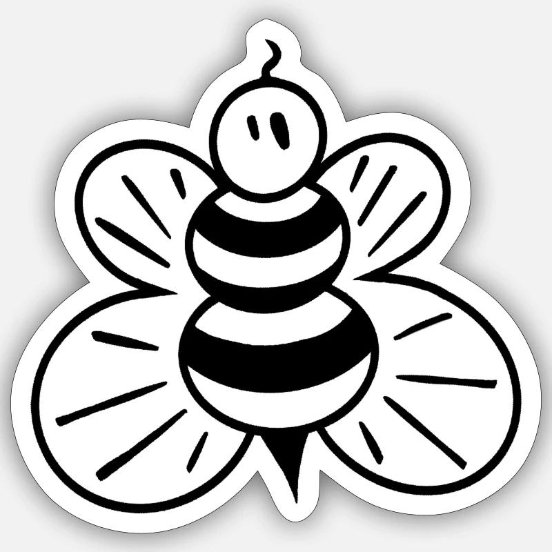 Sticker taille S (10 x 10 cm) - 