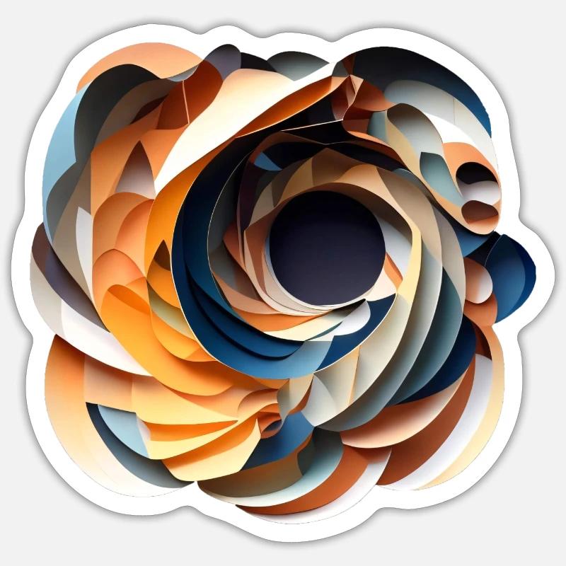 Future Flower Sticker size S (10 x 10 cm)