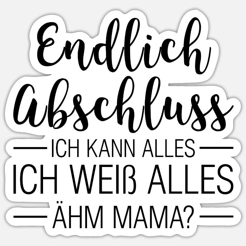 Sticker Größe S (10 x 10 cm) - 