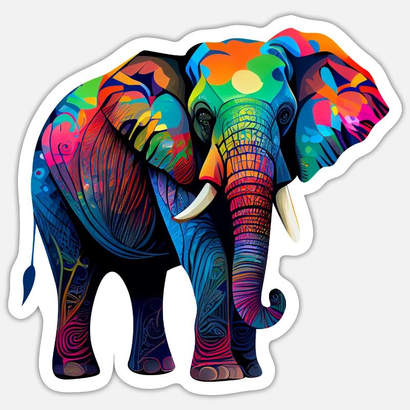 Sticker Größe S (10 x 10 cm) - 