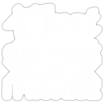 Discus Throw Discus Thrower Athletics Discus - Sticker size S (10 x 10 cm) - white matte - Front