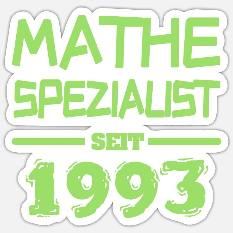 Witzig 1993 Sticker Größe S (10 x 10 cm)