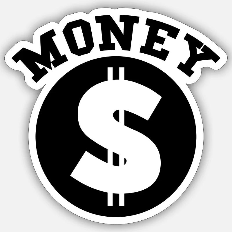 money Sticker Größe S (10 x 10 cm)
