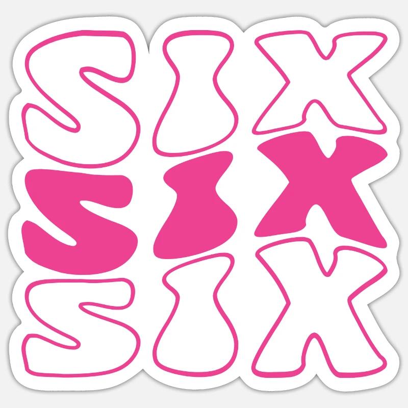 Sticker størrelse S (10 x 10 cm) - 